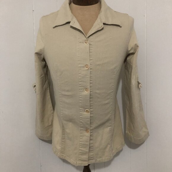 French Dressing Tops - - Womens Tan Top. French Dressing. 4